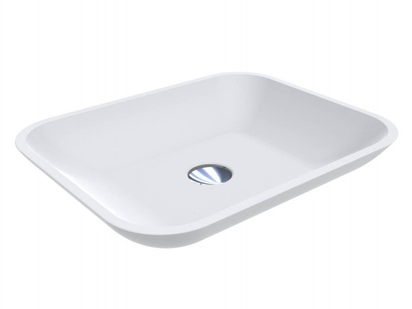 Раковина для ванної Miraggio Marteen 49,9х40,1 см Mirasoft Technology білий матовий 0001054