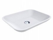 Раковина для ванної Miraggio Marteen 49,9х40,1 см Mirasoft Technology білий матовий 0001054