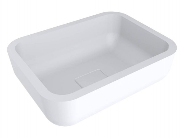 Раковина для ванной Miraggio Monaco 59,5х44,7 см Mirasoft Technology белый матовый 0001108