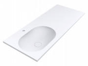 Раковина для ванної Miraggio Ney York L 120х50 см Mirasoft Technology білий матовий 0001043