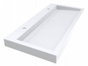 Раковина для ванної кімнати Miraggio Olmos 1200 Mirasoft Technology білий матовий 0001110