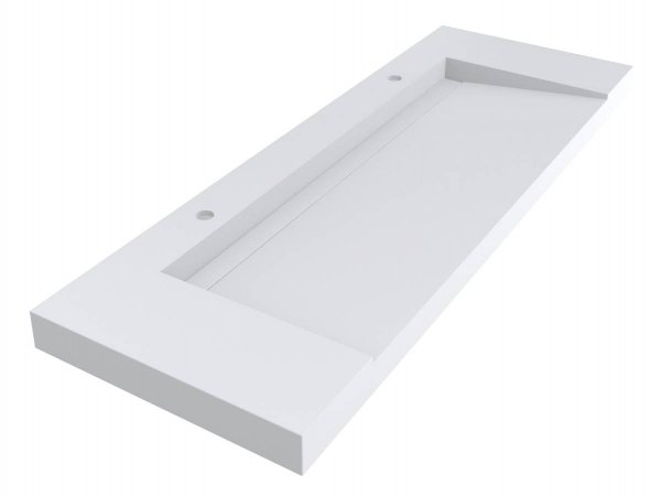 Раковина для ванной Miraggio Olmos 1500 Mirasoft Technology белый матовый 0001111