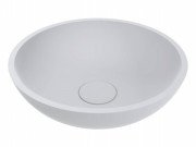 Раковина для ванної Miraggio Palermo Ø49,7 см Mirasoft Technology білий матовий 0001023