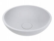 Раковина для ванной Miraggio Palermo Ø49,7 см Mirasoft Technology белый матовый 0001023
