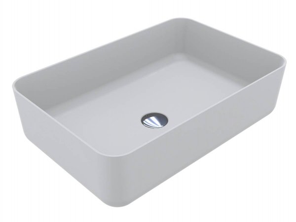 Раковина для ванної Miraggio San Martin 60х40 см Mirasoft Technology білий матовий 0001050