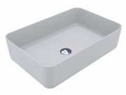 Раковина для ванної Miraggio San Martin 60х40 см Mirasoft Technology білий матовий 0001050