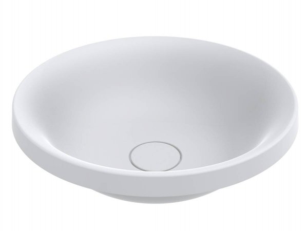 Раковина для ванной Miraggio Siena Ø44 см Mirasoft Technology белый матовый 0001117