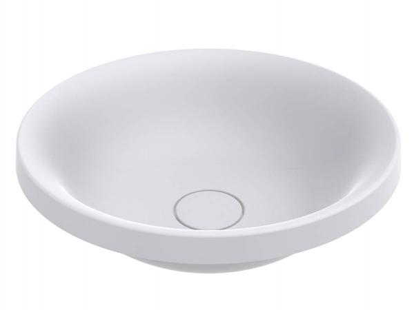 Раковина для ванной Miraggio Siena Ø44 см Mirasoft Technology белый матовый 0001117