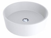 Раковина для ванної Miraggio Sofia Ø47,7 см Mirasoft Technology білий матовий 0001049
