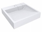 Раковина для ванної Miraggio Tallinn 60,3х59,8 см Mirasoft Technology білий матовий 0001120