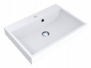 Раковина для ванной Miraggio Varna 600 Mirasoft Technology белый матовый 0001025