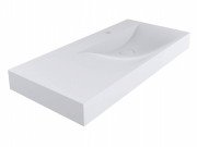 Раковина для ванной Miraggio Viola 1000 Mirasoft Technology белый матовый 0001124