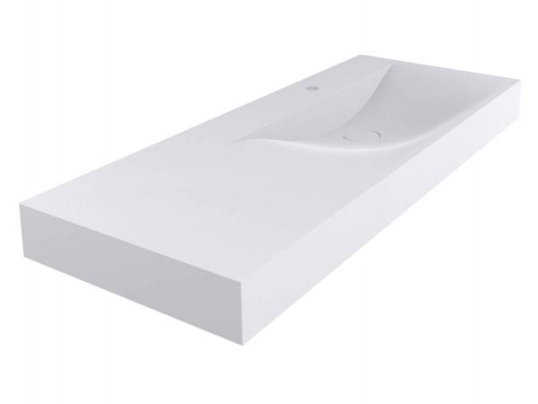 Раковина для ванной Miraggio Viola 1200 Mirasoft Technology белый матовый 0001125