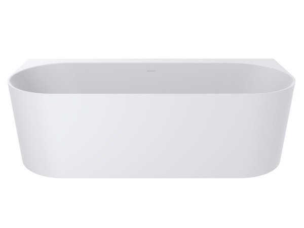 Ванна из искусственного камня Miraggio Bali 170х75 см Mirasoft Technology белый матовый 0001036