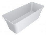 Ванна из искусственного камня Miraggio Bonita 180х75,5 см Mirasoft Technology белый матовый 0001126