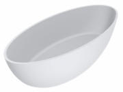 Ванна із штучного каменю Miraggio Madonna 180х80 см Mirasoft Technology білий матовий 0001041