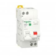 Диференціальний автоматичний вимикач Schneider Electric Resi9 1P+N З 16А 6000A 10мА тип A  R9D51616