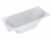 Ванна из искусственного камня Miraggio Tasmania 180х80 см Mirasoft Technology белый матовый 0001128