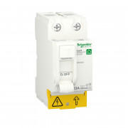Диференціальний вимикач навантаження Schneider Electric Resi9 63А 300мA 2P тип А R9R65263