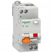 Дифференциальный автоматический выключатель Schneider Electric Домовой АД63 1P+N 40A С 300мA 11472