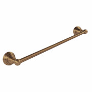 Тримач для рушників Tres Clasic 60 см зістарена латунь матовий 12423603LM
