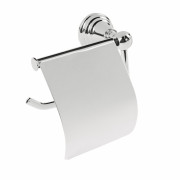 Держатель для туалетной бумаги Tres Clasic с крышкой хром 12423605