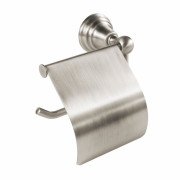 Держатель для туалетной бумаги Tres Clasic с крышкой сталь 12423605AC