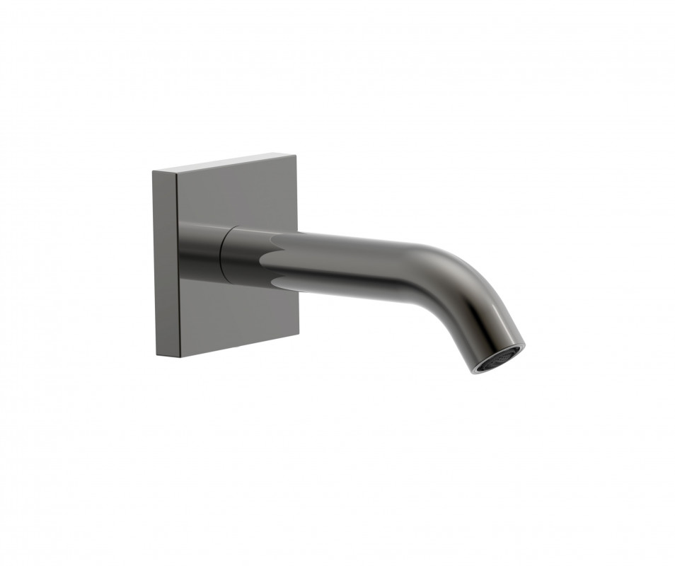 Излив для смесителя в ванной Tres 15,3 см металлический черный 21018107KM