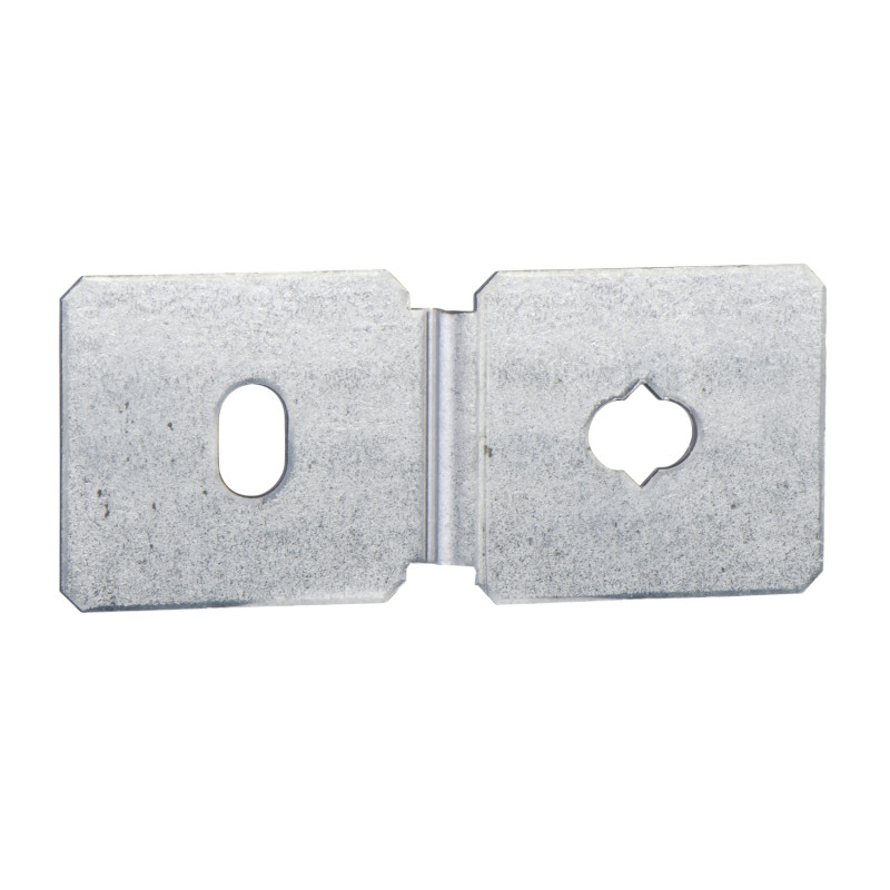 Кріплення розеткового блоку Schneider Electric OptiLine 45 універсальне сталь оцинкована INS40702