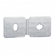 Крепление розеточного блока Schneider Electric OptiLine 45 универсальное сталь оцинкованная INS40702