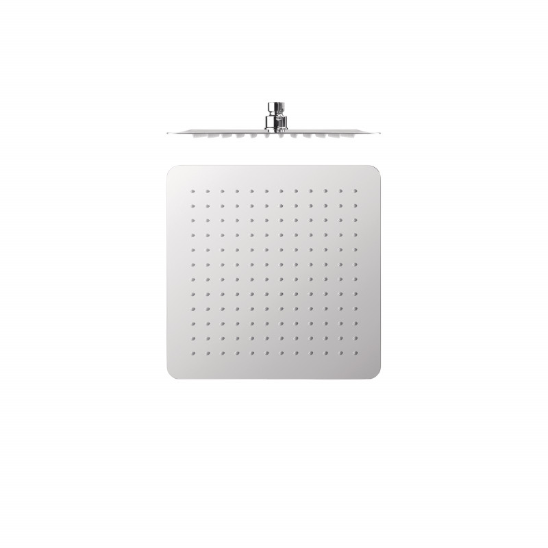 Лейка для верхнего душа Tres Inox 300x300 мм с шарниром хром 134315006