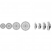 Мембрана кабельного ввода Schneider Electric Ø25 ISM71072