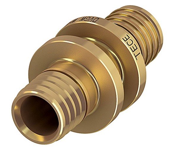 Муфта соединительная Tece TECEflex 40х40 латунь 706040