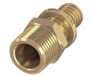 Соединение прямое Tece TECEflex с ниппелем 16xR 3/4 латунь 705506