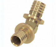 Кутник сполучний Tece TECEflex 45° 32х32 латунь 707132