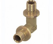 Кутник сполучний Tece TECEflex 90° 40х40 латунь 707040