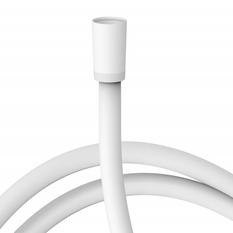 Шланг для душа Tres Satin 120 см с механизмом против скручивания белый матовый 913460912BM