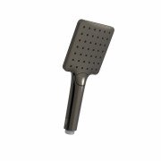 Душевая лейка Tres Eco-Drop с гидромассажем ручная металлический черный 29963113KM