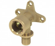 Уголок Tece TECEflex с настенным креплением 20хRp1/2 латунь 708520