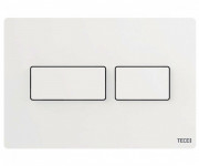 Кнопка смыва TECE TECEsolid двойная металл белый матовый 9240433