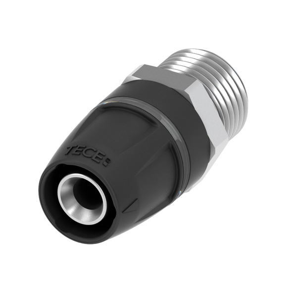 З'єднання пряме Tece TECElogo з ніпелем 25хR1 нержавіюча сталь 8710124