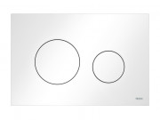 Кнопка смыва TECE TECEloop 2.0 двойная пластик белый 9240920