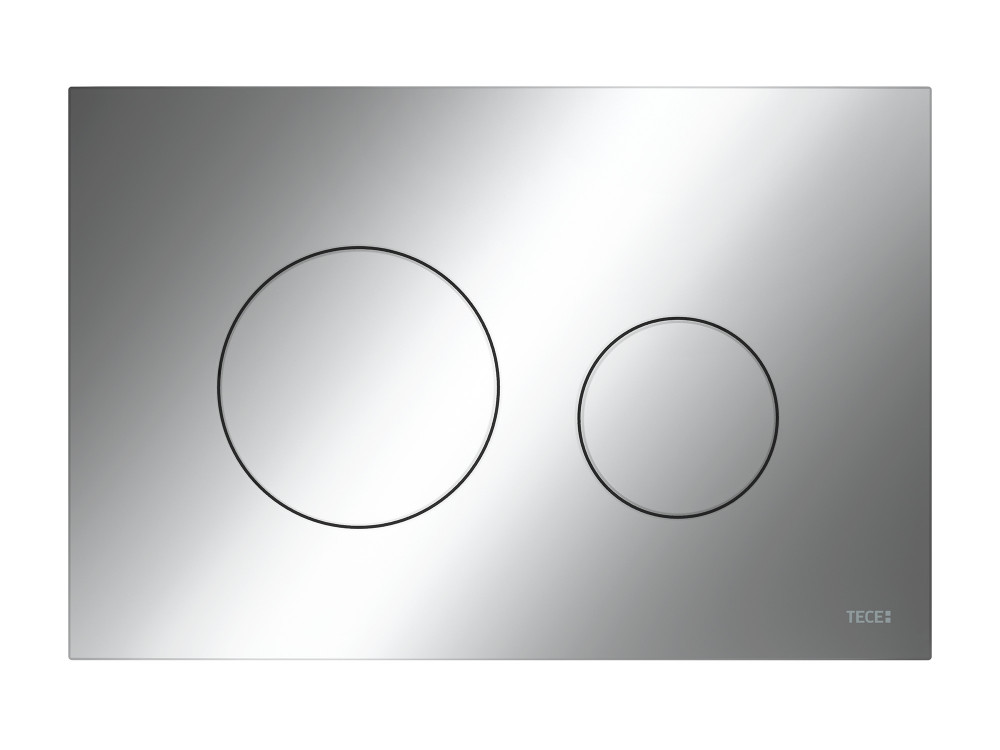 Кнопка змиву TECE TECEloop 2.0 подвійна пластик хром глянцевий 9240921