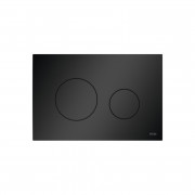 Кнопка змиву TECE TECEloop 2.0 подвійна пластик чорний матовий 9240925