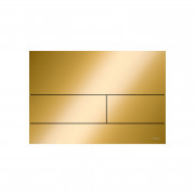 Кнопка смыва TECE TECEsquare двойная PVD покрытие позолоченный глянец 9240839