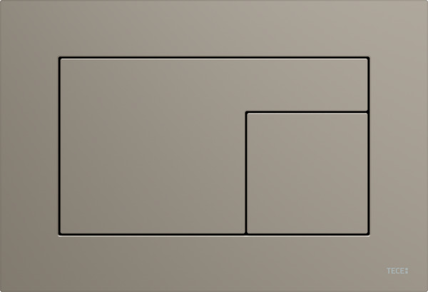 Кнопка змиву TECE TECEvelvet подвійна пластик бежево-коричневий 9240730