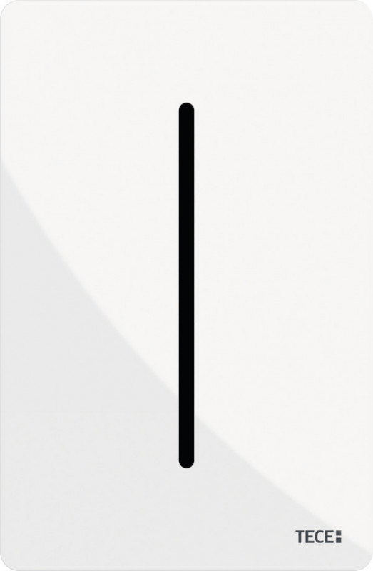 Панель смыва для писсуара TECE TECEfilo-Solid электронная питание от сети 230 В белый глянцевый 9242032