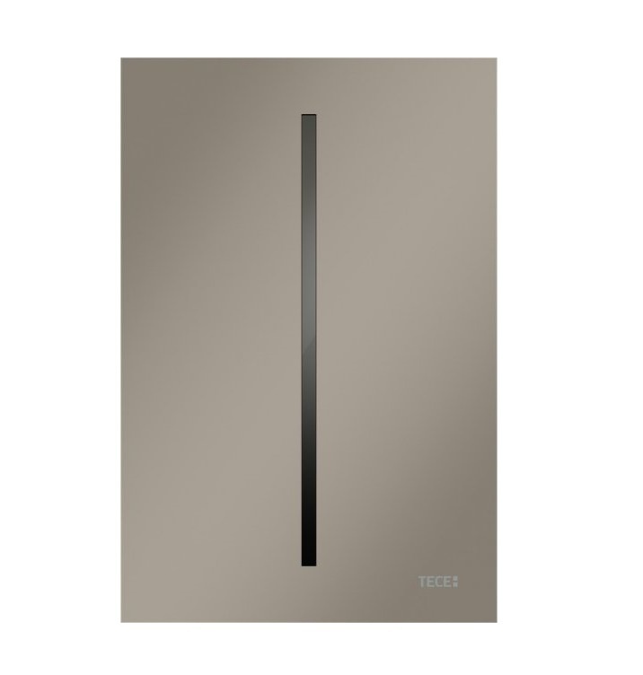 Панель змиву для пісуару TECE TECEvelvet електронна живлення від мережі 230/12V бежево-коричневий 9242021