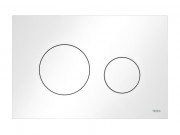 Кнопка змиву TECE TECEloop 2.0 подвійна пластик білий 9240920