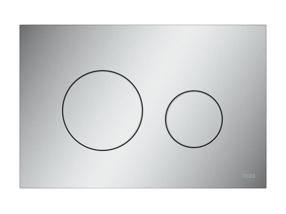 Кнопка смыва TECE TECEloop 2.0 двойная пластик хром матовый 9240922